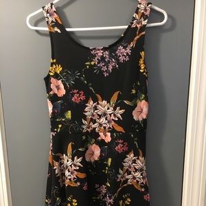 Floral skater dress